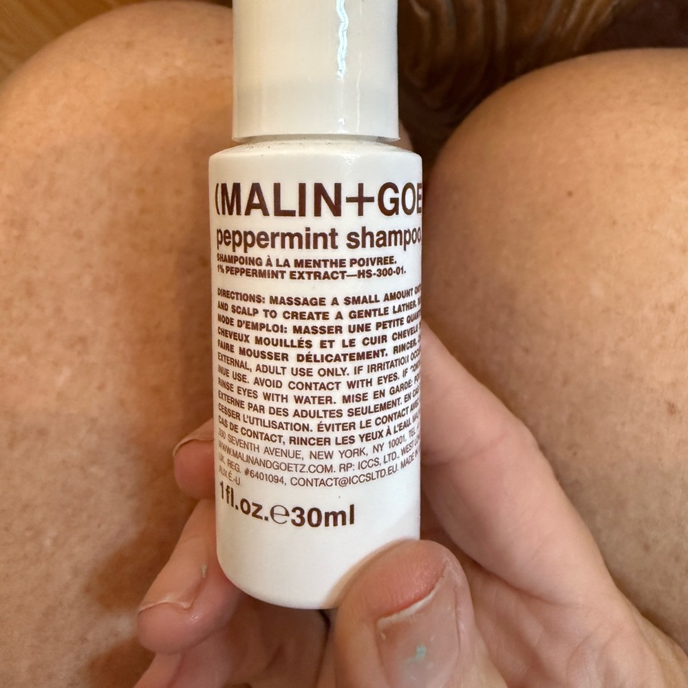 Malin+Goetz Peppermint Shampoo Travel Bottle - White